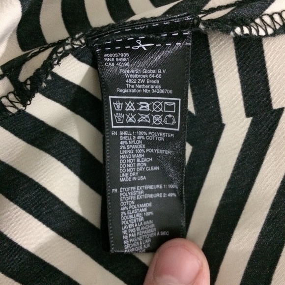 Forever 21 Womens S Black & Tan Strapless Dress - Picture 6 of 7